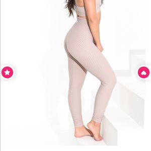 Booty by Brabants dulce de leche croco leggings